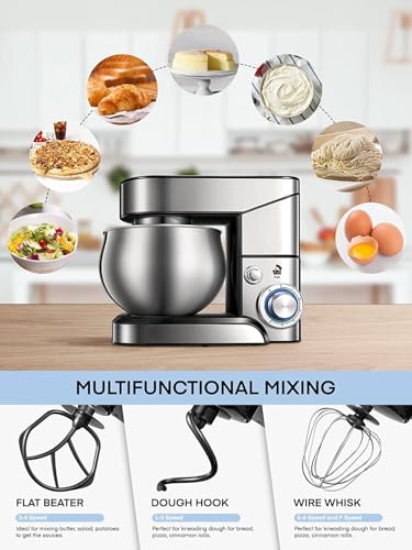 Royalty Line - Appliances - Kitchen Appliance - All Items - Royalty Line 3in1 Standmixer, Blender, Meat Grinder - 2500W Max - Image 3
