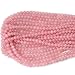 CHEAVIAN 60PCS 6mm Natural Rose Quartz Gemstone Round Loose Bead Pink Crystal for Jewelry Making 1 Strand 15