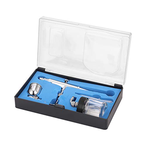 Conjunto profissional de aerógrafo T134 para modelagem de pintura artística com conta-gotas com adap