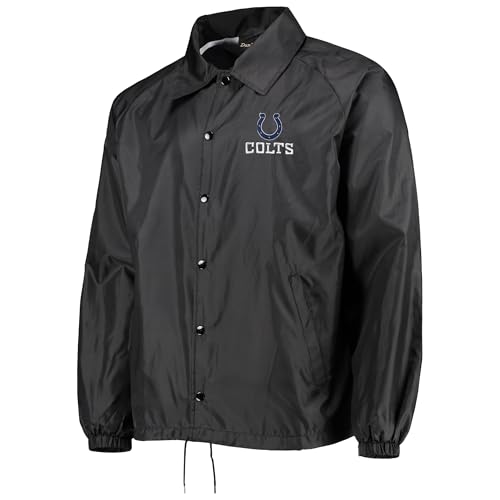 Image of Men's Royal Buffalo Bills Coaches Classic Raglan Full-Snap Windbreaker Jacket