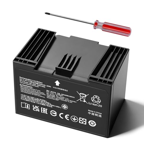 Image of Replacement for iRobot ABL-D2 ABL-D1 4INR19 /65 ABL-D2A ABL-D2B Battery, Compatible with iRobot Roomba i8 i8+ i8 Plus i7 i7+ i3 i3+ i4 i4+ i6 e5 e6 j5 j5+ j7 j7+ j7150 j7550 j6 j6+ j9 j9+ j8 j8+ Plus