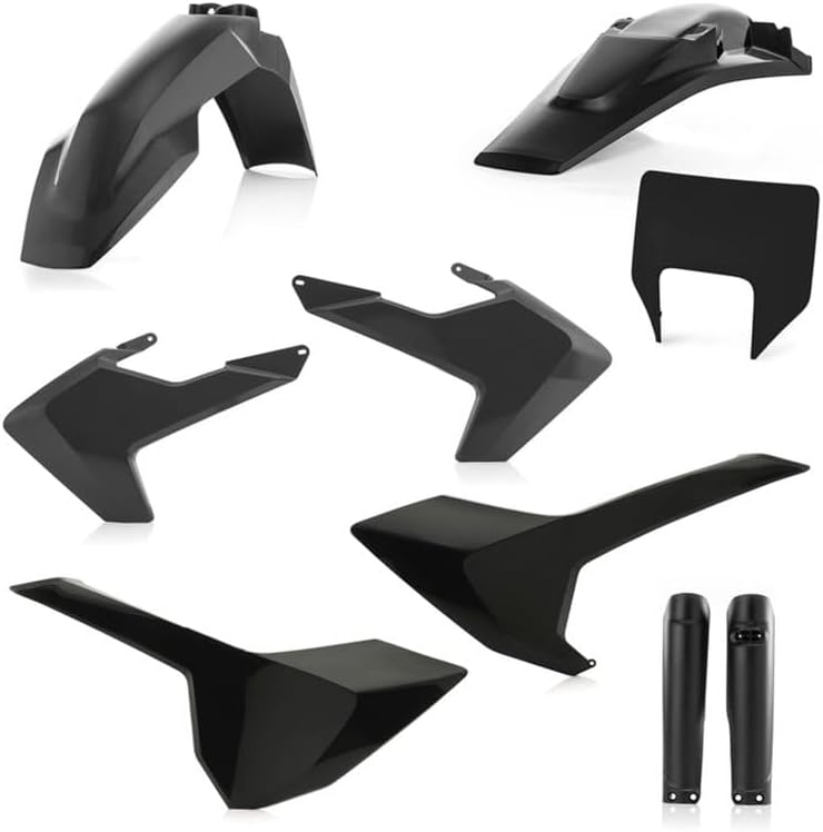 Acerbis Full Plastic Kit – Compatible with KTM – black