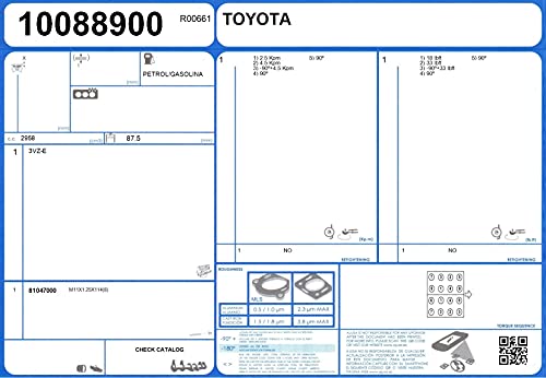 Ajusa 81047000 Kit Bulloni Testata
