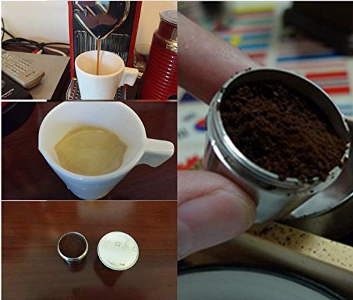 Capsule de café réutilisable pour Nespresso en acier inoxydable