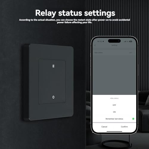 Chauffage connecté : Interrupteur Double Pôle ZigBee 20A Tuya