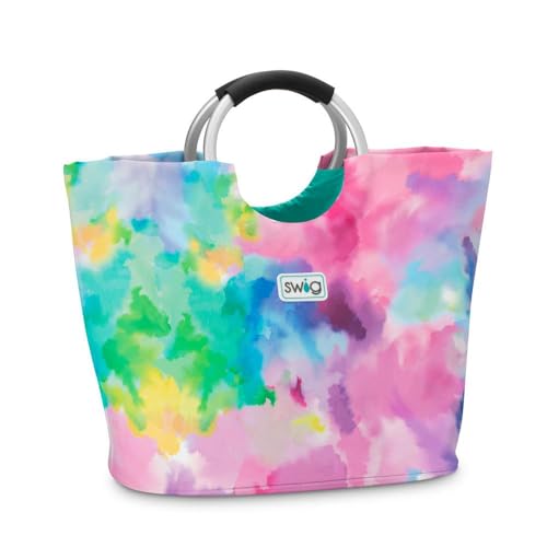 Swig Life Loopi Tote Bag, Large, Lightweight, Waterproof Beach and Utility Bag