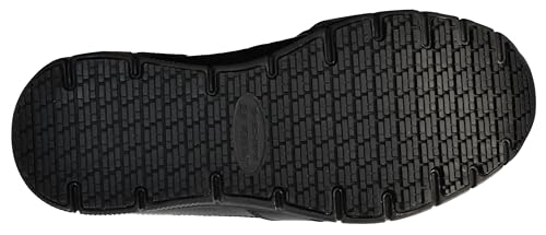 Skechers Skechers Women's Nampa Wyola Food Service Shoe, Black, 11 XW US