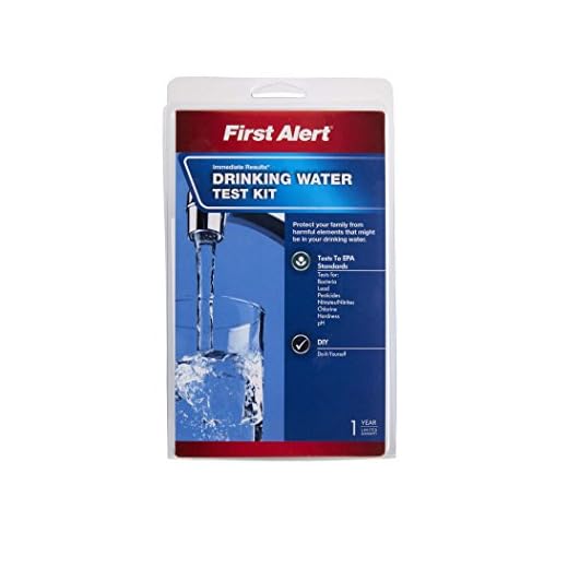 First Alert WT1 Drinking Water Test Kit