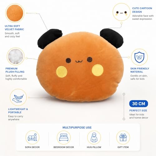 Image of Dudu Pillow 30cm | Ultra Soft Plush Stuffed Toy | Cute Hugging Pillow | Gift for Kids Boys Girls