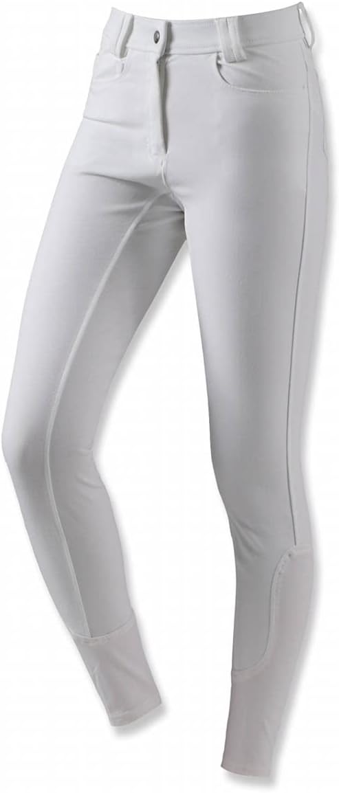 乗馬用品 ニューライディングキュロット フルグリップ レディース・ジュニア ペールオリーブ 乗馬 馬具