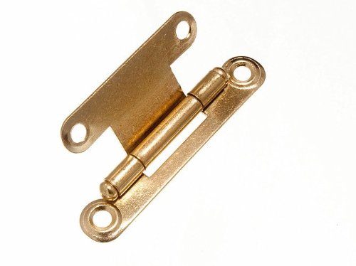 3 x Pairs of Flat Concealed Hinges EB Steel 63MM X 29MM