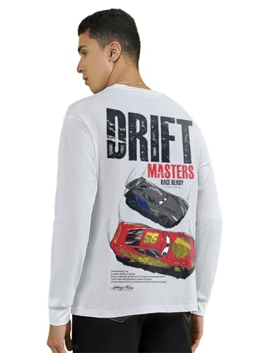T-shirt pour homme à motif oversize pour un style urbain décontracté au quotidien