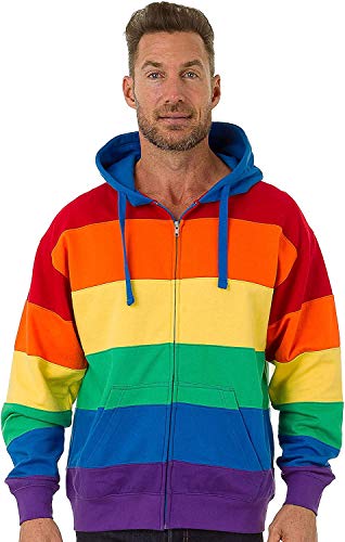 Beach Outfitters Unisex Sweatshirt Hoodie Pride Flag