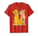 Disney The Lion King Young Simba and Nala Together T-Shirt