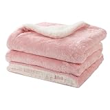 Ladung Kuscheldecken Ultraweich Gemütliche Flanelldecke 150x200cm Passend für Couch, Sofa, Bett und Sessel Pink Alle Jahreszeiten Home-Dekor und Geschenkidee