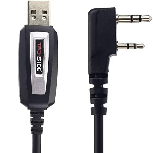 TechSide USB UltraFast Programming Cable for TechSide TI-F8+ Baofeng BF-888S / UV-5R, Radioddity, Retevis, Kennwood