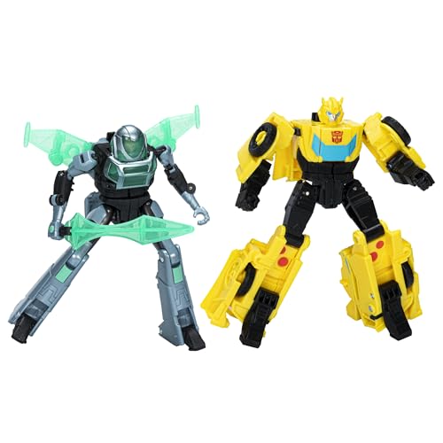 Transformers EarthSpark Cyber-Combiner Bumblebee und Mo Malto...