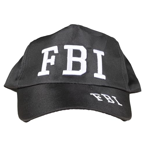 P'TIT CLOWN - 81270 - Casquette FBI Adulte - Taille Unique