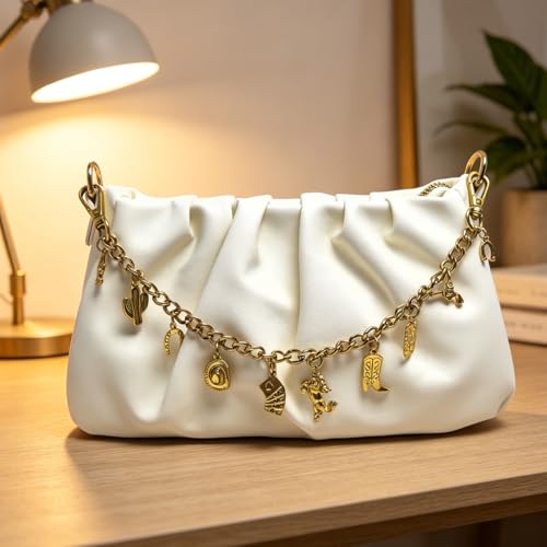 Image of Bag Charm KeyChain - Purse Wallet Chain & Charms Accessories for Handbags- Stocking Stuffers Gifts for Women Girls
