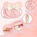 mibasies Toddler Purse Girl Gifts: Girls Birthday Gifts for 3-8 - Toys for Ages 2-4 Purse, Pink, Letter A