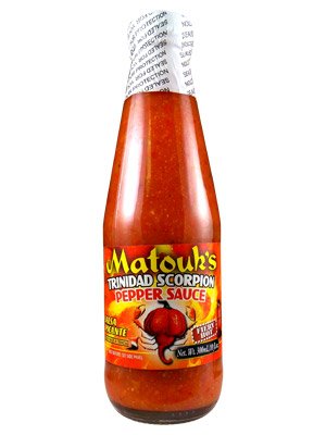Matouk's Salsa de pimienta escorpión botella de 10 onzas