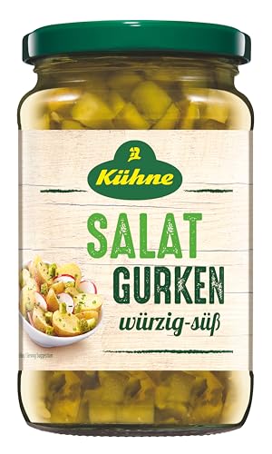 Kühne Salat Gurken, 370ml