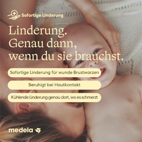 Medela Hydrogel Pads – Linderung und Kühlung für wunde oder rissige Brustwarzen – Steril, einzeln verpackt – 4er Pack – Ansicht 6
