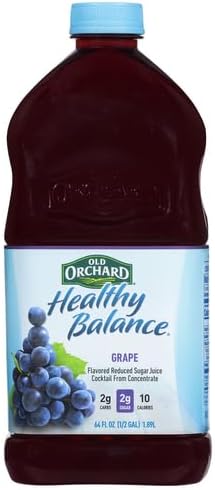 Old Orchard Healthy Balanced Grape, 64 oz