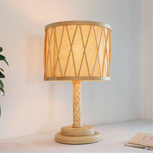 Desk Lamp Simple Rural Creative Handmade Rattan Bamboo Art Solid Wood Table Lamp E27 with Button Switch for Study Office Bedroom Bedside Reading Lamp steampunk buy now online Desk Lamp Simple Rural Creative Handmade Rattan Bamboo Art Solid Wood Table Lamp E27 with Button Switch for Study Office Bedroom Bedside Reading Lamp steampunk buy now online