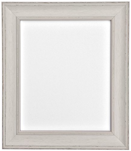 FRAMES BY POST Scandi Vintage Distressed Ivory Grey Picture Photo Frame 9 x 6 inch