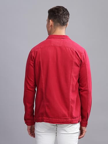 Image of Kuons Avenue Men's Regular Fit Trucker Jacket | Denim Jacket for Men