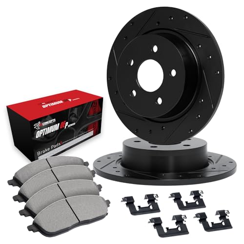 Image of R1 Concepts Rear Brake Kit Fits 2014-2020 Ford Fusion