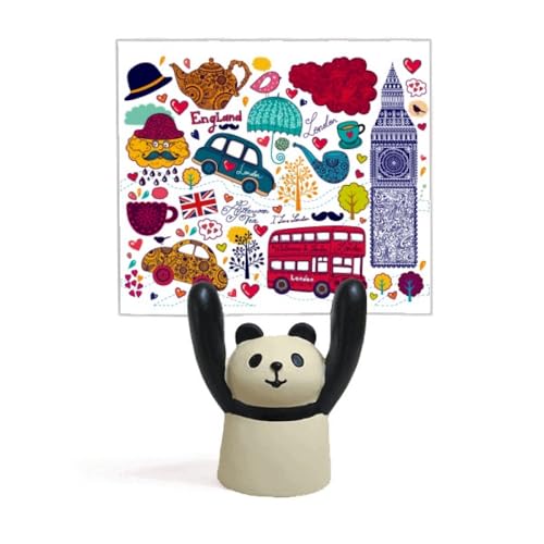 Support de mémo panda pince note Big Ben London et papeterie de bureau