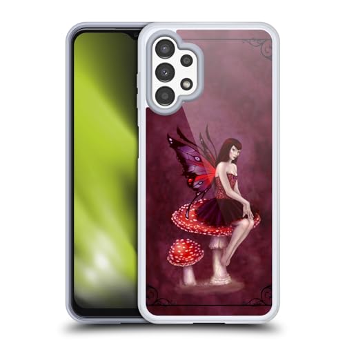 Funda de gel Samsung Galaxy A13 con diseño artístico de hadas Rachel Anderson Amanita Muscaria