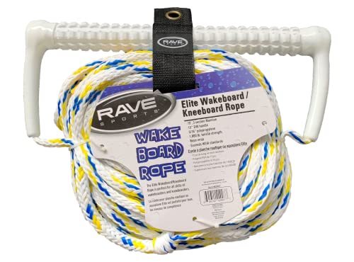 RAVE Sports Elite Floating Wakeboard / Kneeboard Rope,...
