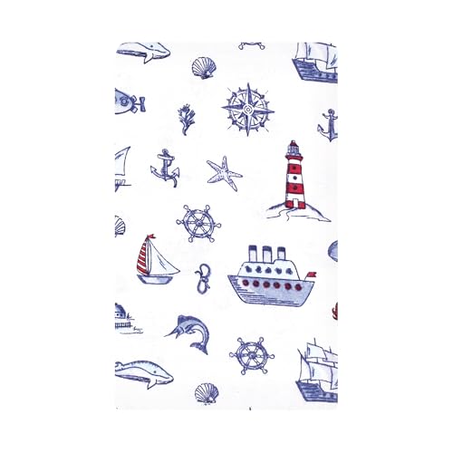 Image of Hudson Baby Unisex Baby Flannel Burp Cloth 10pk, Lighthouse, One Size