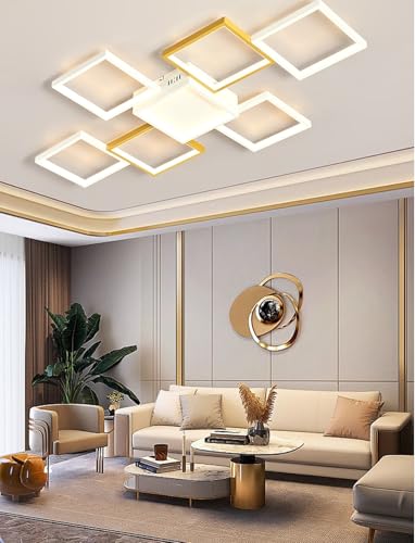 Plafonnier LED dimmable avec télécommande pour ajuster l'ambiance - 7