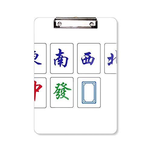 Porte-blocs A4 Mahjong aux finitions culturelles soignées