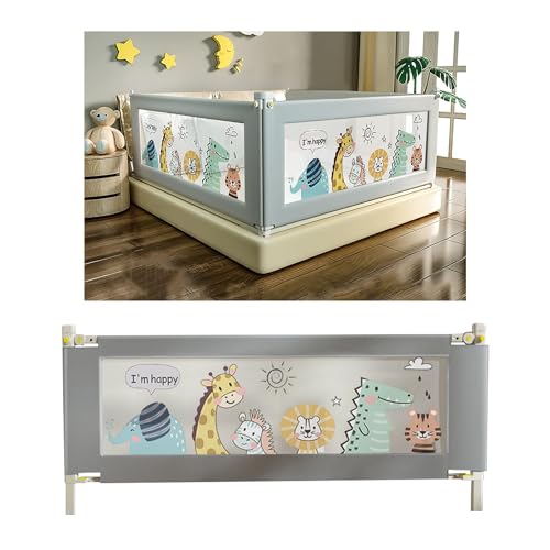 Consejos y comparativas para Comprar Barreras cama - los más vendidos. 32 MOLORATE Barandilla para Cama,Barandal para Cama con Altura Ajustable y Abatible, para Todo Tipo de Colchones y Bases-1.8m