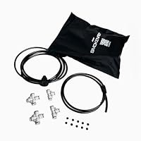 PMI Smoke Vest für SmokeNINJA Pro – Tragbares Nebelgeschirr mit Schläuchen, spritzwassergeschützt, hitzebeständig, für Cosplay, FX, Halloween, kompatibel mit SmokeGENIE