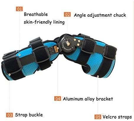 rodillera artritis mujer menisco y ligamento Unisex universal estabilizador de pata de la rodilla con bisagras de la rodilla ajustable de la rodilla de la rodilla for la estabilización de recuperación