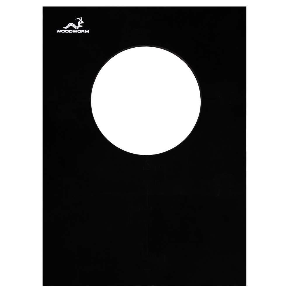Woodworm Dartboard Surround - Extended Length Darts Proection 1.15m High (Fits 18" Boards)