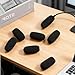 12 Pack Mini Foam Microphone Windscreen, Lapel Microphone Windscreen, Headset Mic Covers Sponge Protection for Variety of Headset Microphone, Noise Reduction (Black)