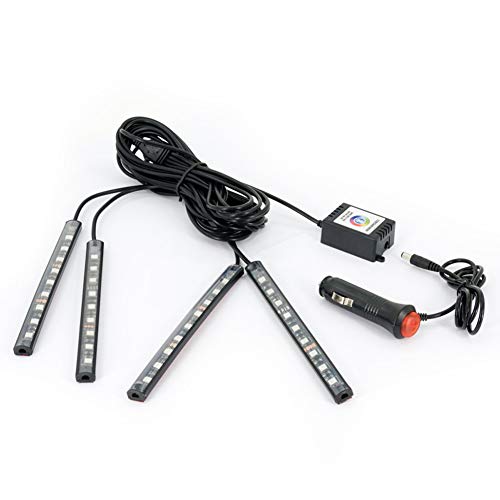 Tiras LED con control por smartphone multicolor autoadhesivas Autostyle para el coche 2