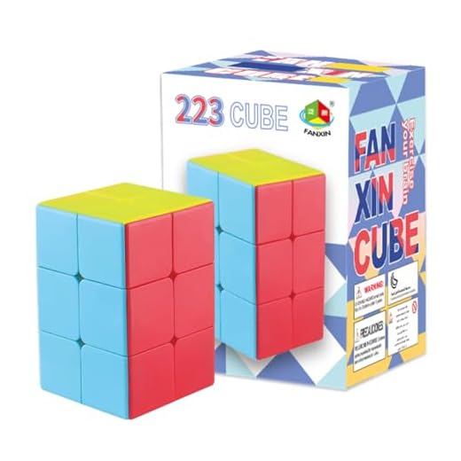 Oostifun 2X2X3 Unregelmäßiges Puzzle Magic Cube Stickerless 223 Magic Cube Puzzle Cube Spielzeug