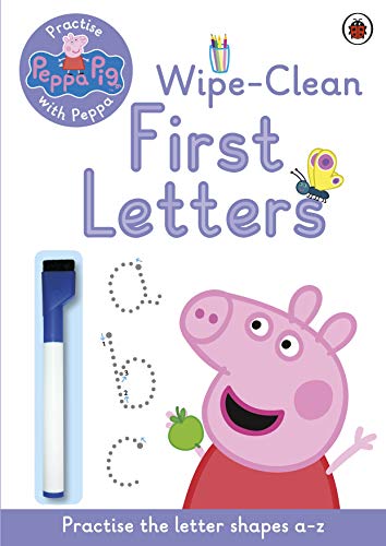 Peppa Pig: Practise with Peppa Wipe-Clean First Letters: Practise with Peppa Wipe-Clean Writing [Paperback] Peppa Pig