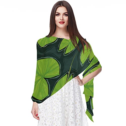 Châle et écharpe à motif végétal violet aubergine multicolore 18 femme