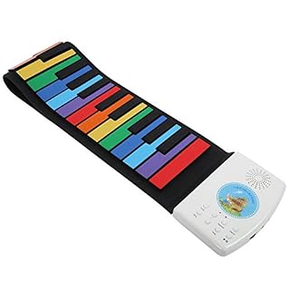 Tomanbery Pratique 49 Roll Up Piano Claviers Hand Roll Piano Professional pour Les mélomanes - Les Beatles, Paul McCartney, John Lennon, RIngo Starr, George Harrison Tomanbery Pratique 49 Roll Up Piano Claviers Hand Roll Piano Professional pour Les mélomanes – Image 4