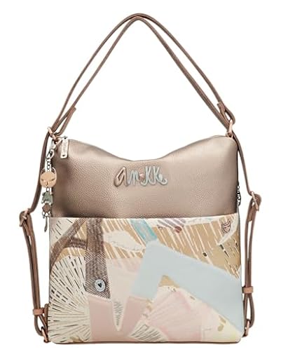 Anekke - Bolso de Mujer - Bolso en Poliester con 2 Asas de Hombro Convertible en Mochila - Cierre de Cremallera - Accesorios y Complementos Mujer - Medidas 31x33x5 cm | Ya disponible en tu tienda friki favorita! En mundofriki.es! Anekke - Bolso de Mujer - Bolso en Poliester con 2 Asas de Hombro Convertible en Mochila - Cierre de Cremallera - Accesorios y Complementos Mujer - Medidas 31x33x5 cm | Ya disponible en tu tienda friki favorita! En mundofriki.es!