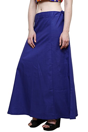 Image of Pistaa's combo of Women's Cotton Best Plain Solid Indian Readymade Inskirt Saree petticoats
